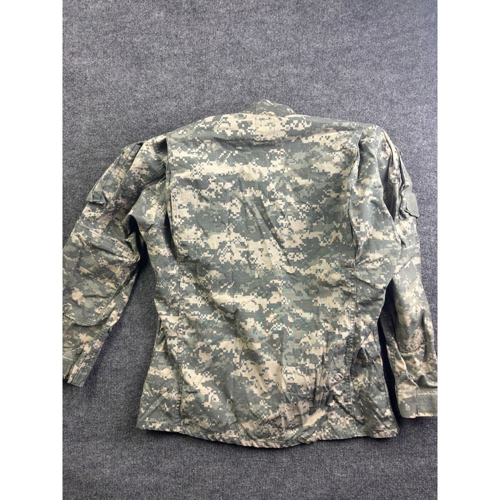 Military ACU Field Jacket Mens Small Digital Camo Utility Coat 8415-01-519-8501 - Picture 6 of 7